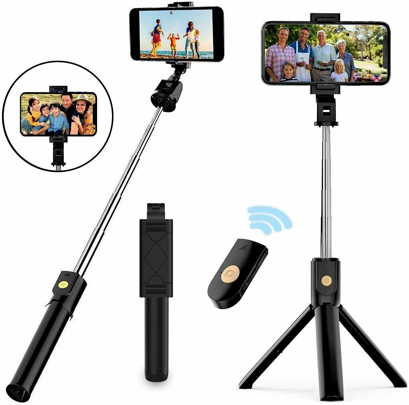 3 in 1 Tripod For Content Creating
